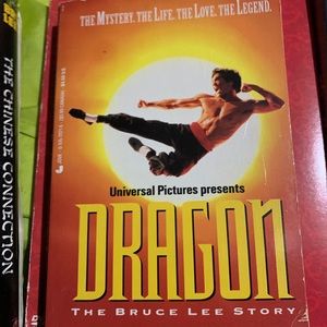 Bruce Lee Dvd Lot Of 3 Plus book